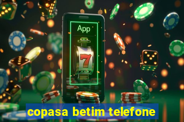 copasa betim telefone